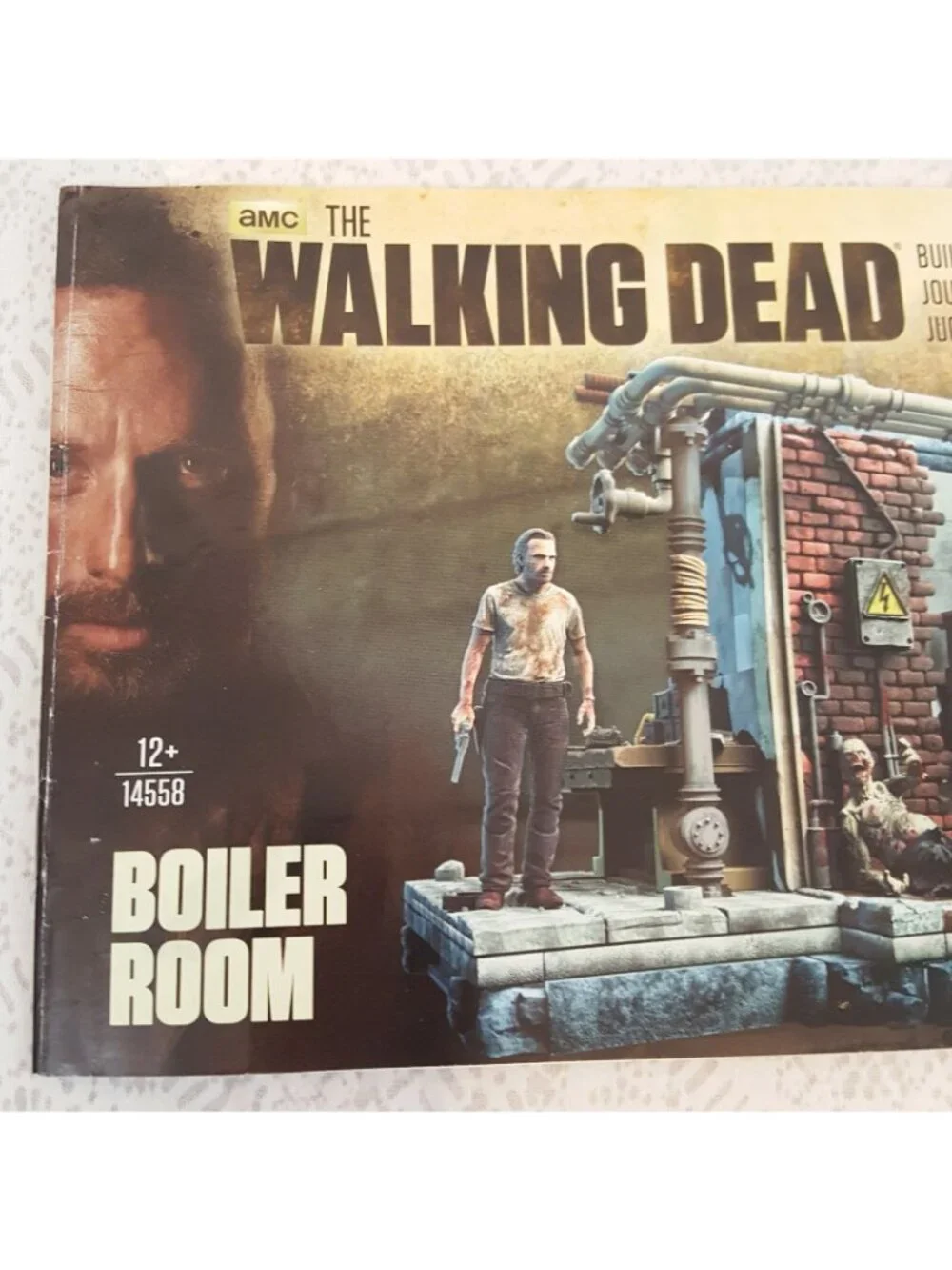 McFarlane The Walking Dead The Governors Room 14526 Boiler Room 14558 Building